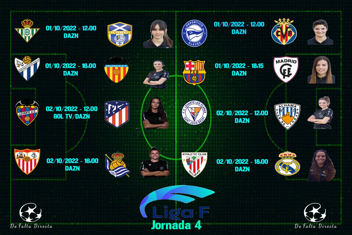 Nuevo Fin De Semana, Las Previas De La Jornada 4 Están Aquí.