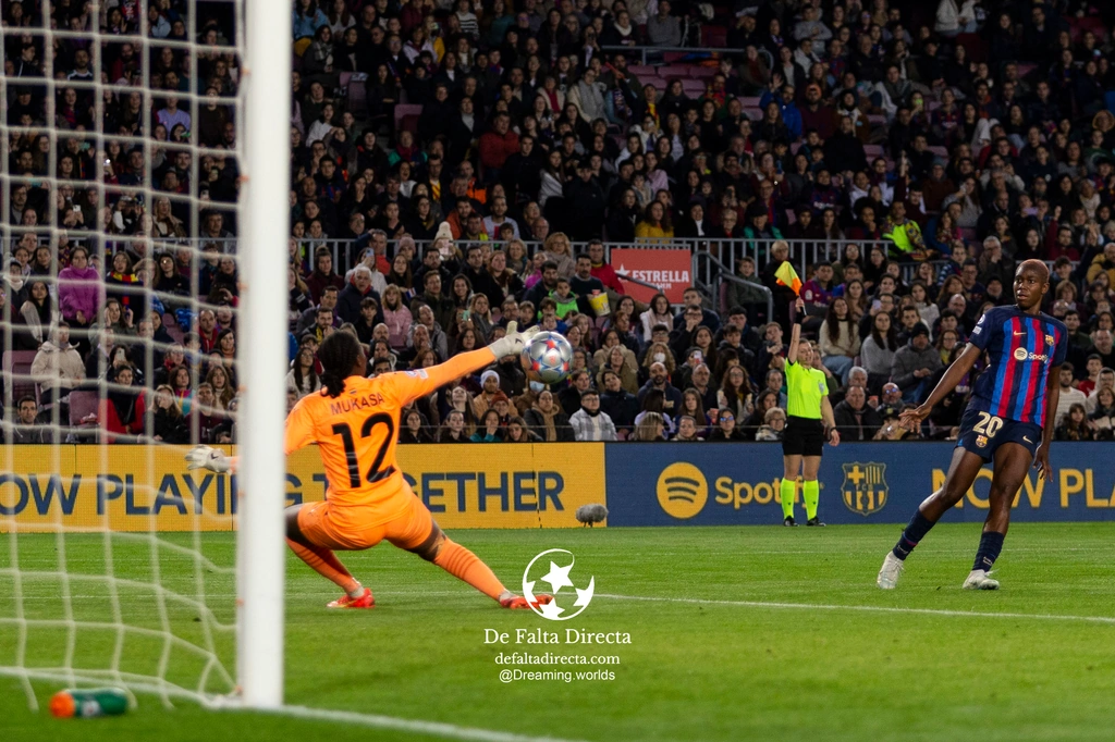 Partido correspondiente a la Women's Champions League 2023