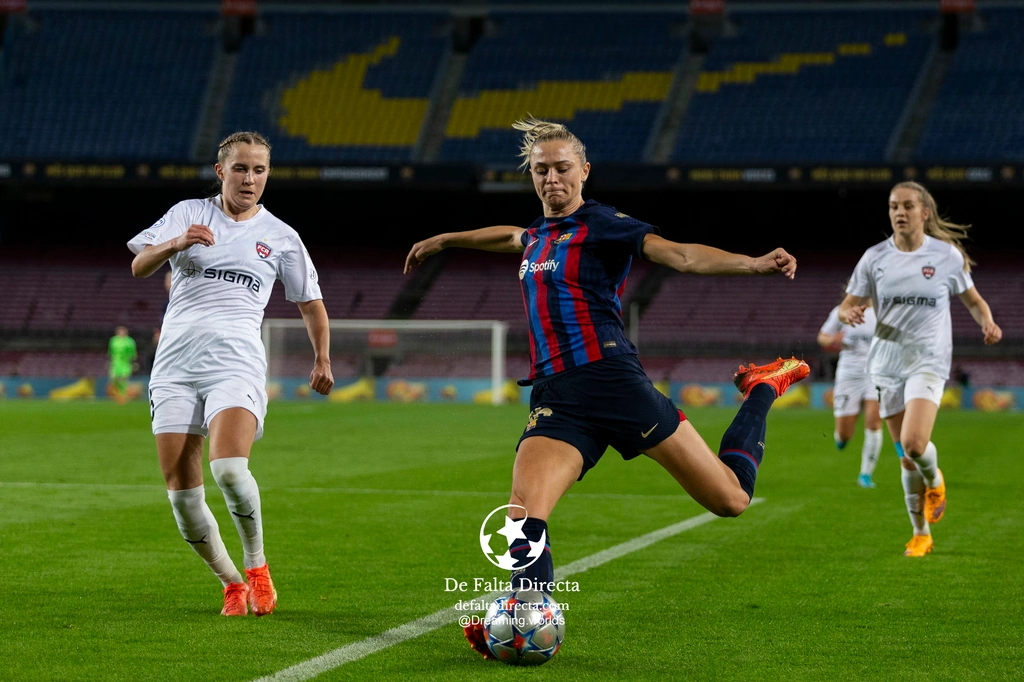 Partido correspondiente a la Women's Champions League 2023