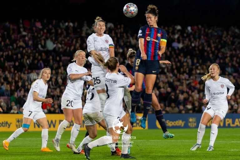 Partido correspondiente a la Women's Champions League 2023