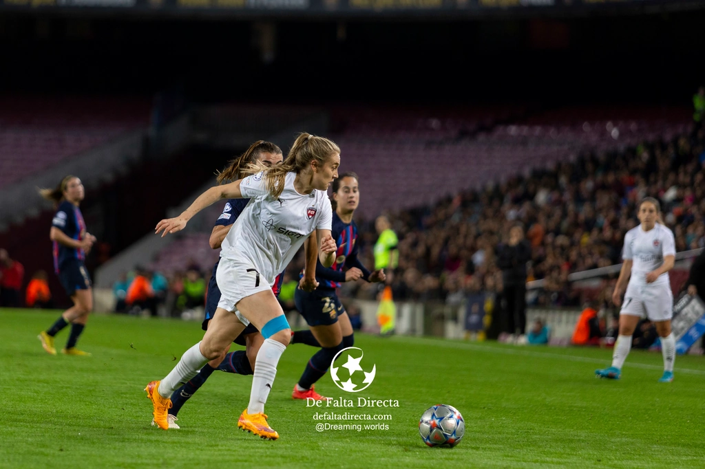 Partido correspondiente a la Women's Champions League 2023