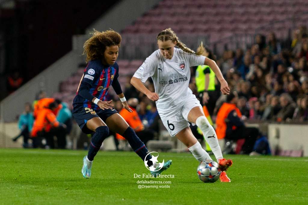 Partido correspondiente a la Women's Champions League 2023