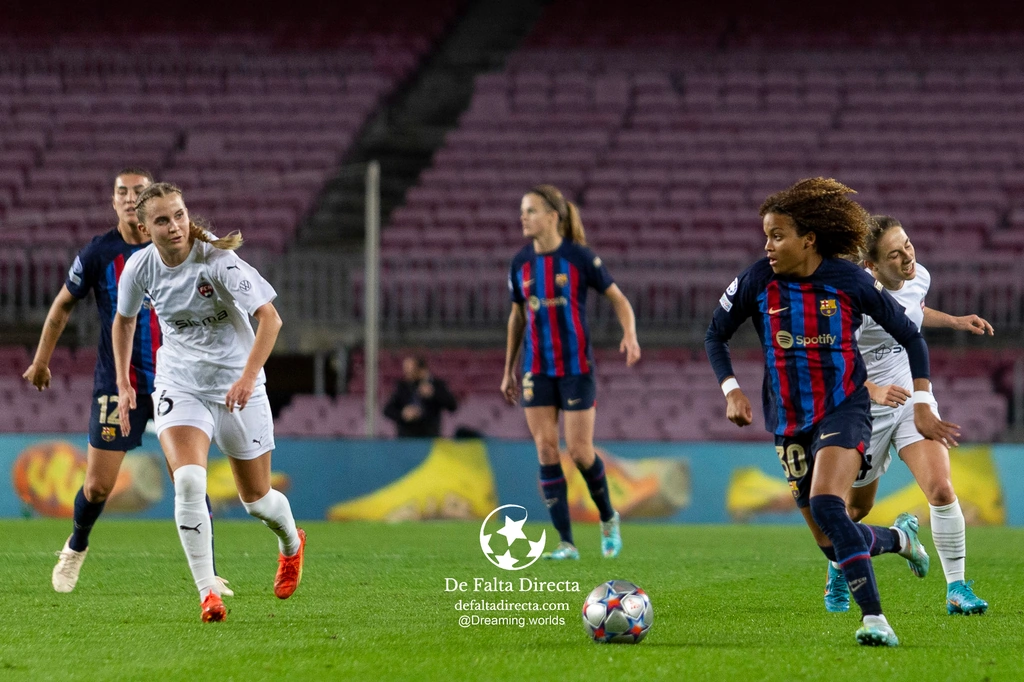 Partido correspondiente a la Women's Champions League 2023
