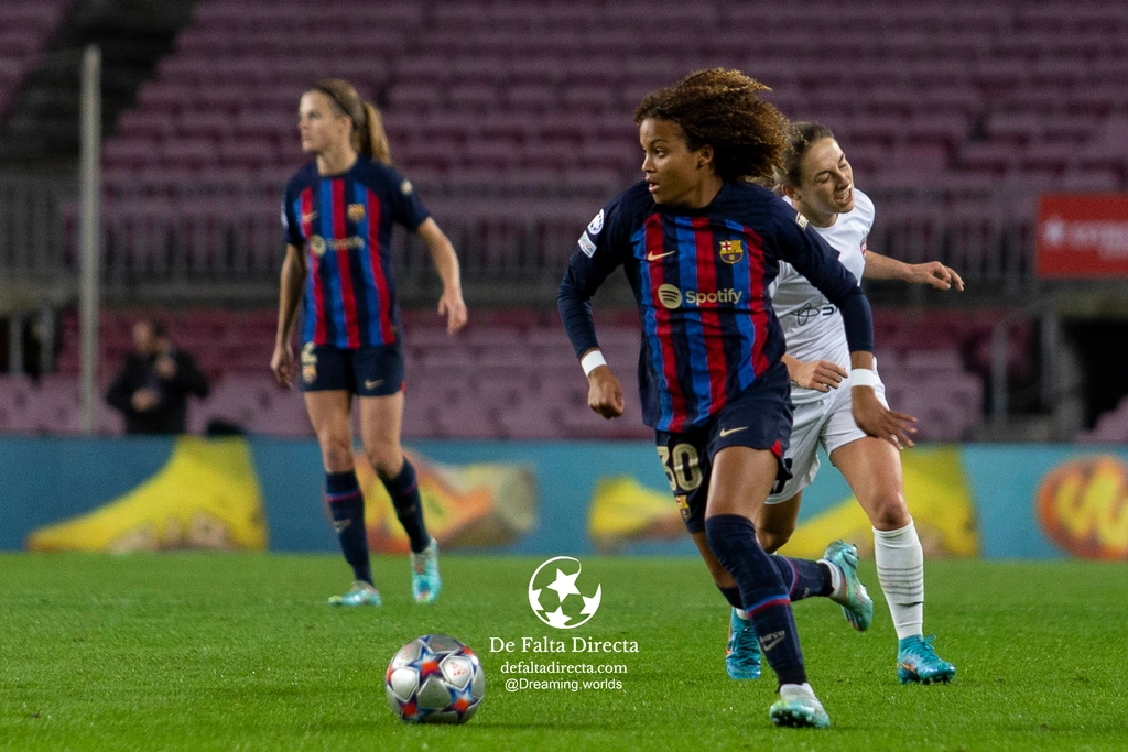Partido correspondiente a la Women's Champions League 2023