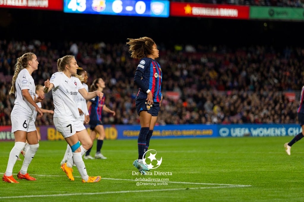 Partido correspondiente a la Women's Champions League 2023