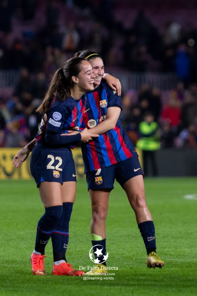 Partido correspondiente a la Women's Champions League 2023