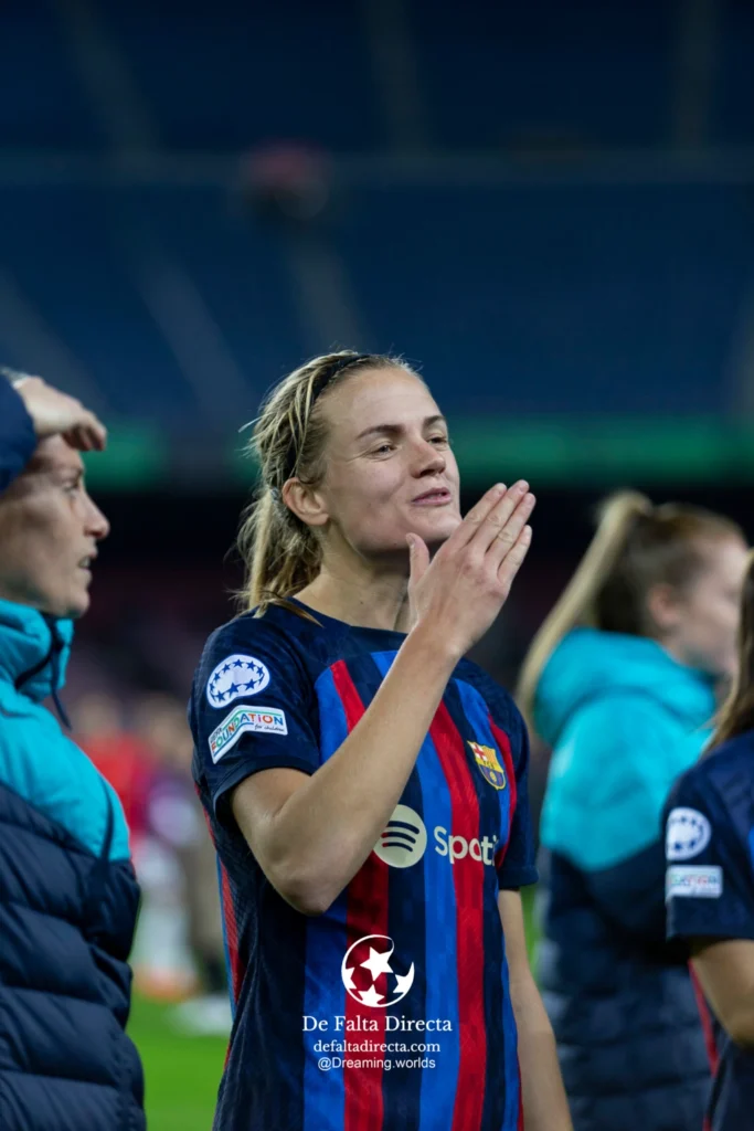 Partido correspondiente a la Women's Champions League 2023