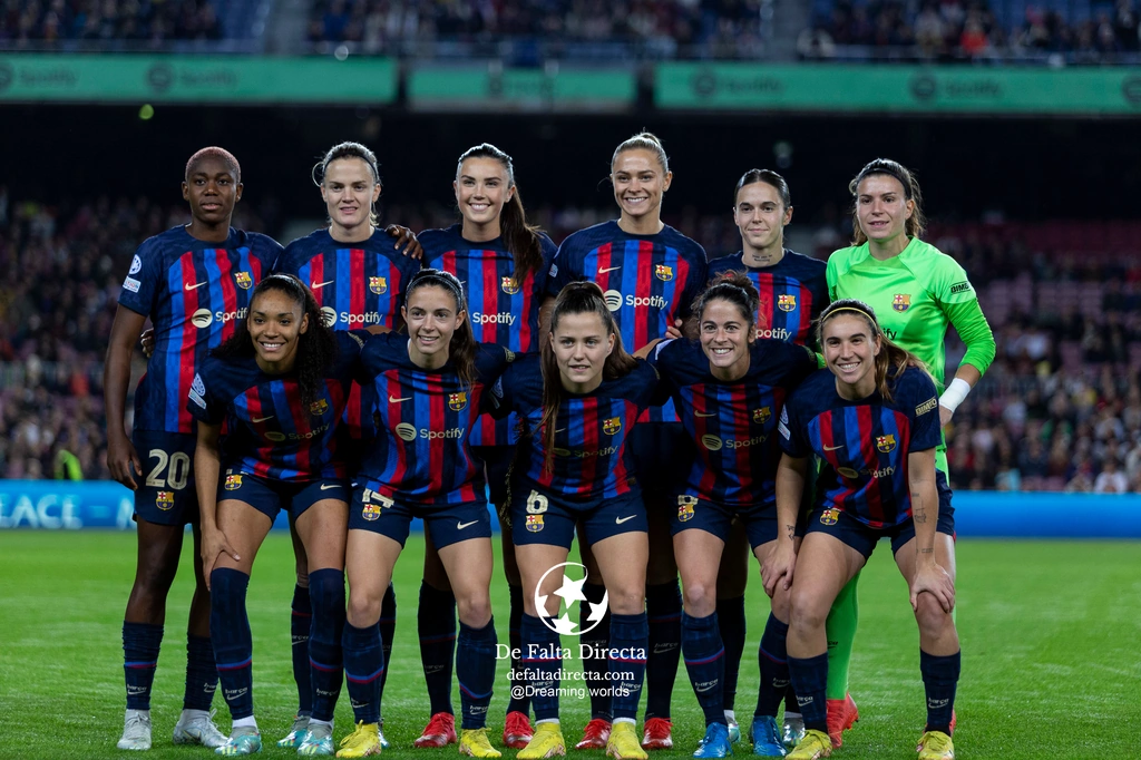 Partido correspondiente a la Women's Champions League 2023