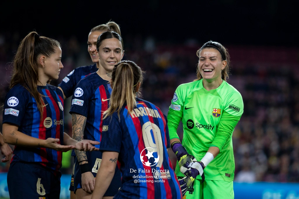Partido correspondiente a la Women's Champions League 2023