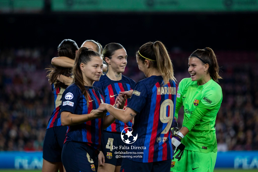 Partido correspondiente a la Women's Champions League 2023