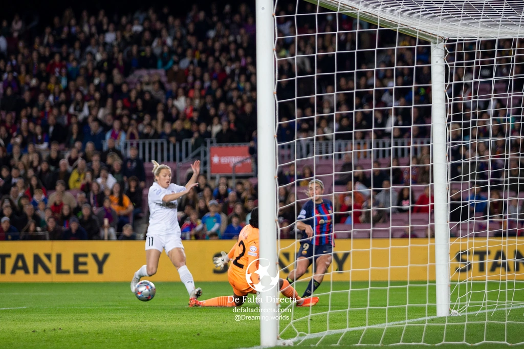 Partido correspondiente a la Women's Champions League 2023