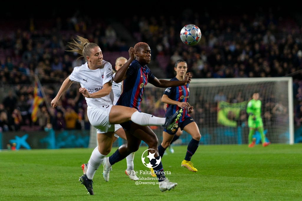 Partido correspondiente a la Women's Champions League 2023
