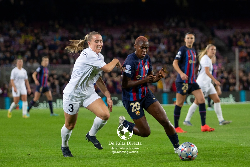 Partido correspondiente a la Women's Champions League 2023