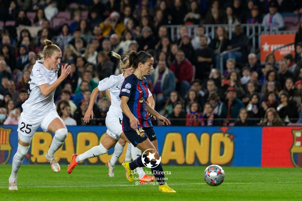 Partido correspondiente a la Women's Champions League 2023