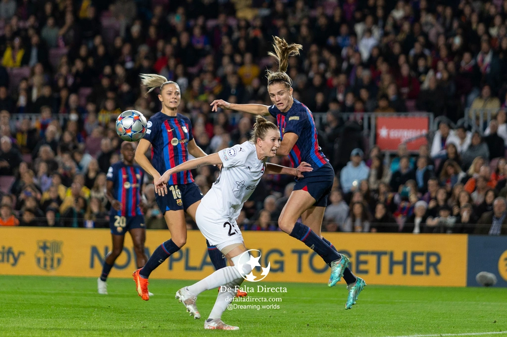 Partido correspondiente a la Women's Champions League 2023