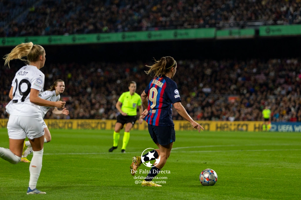 Partido correspondiente a la Women's Champions League 2023