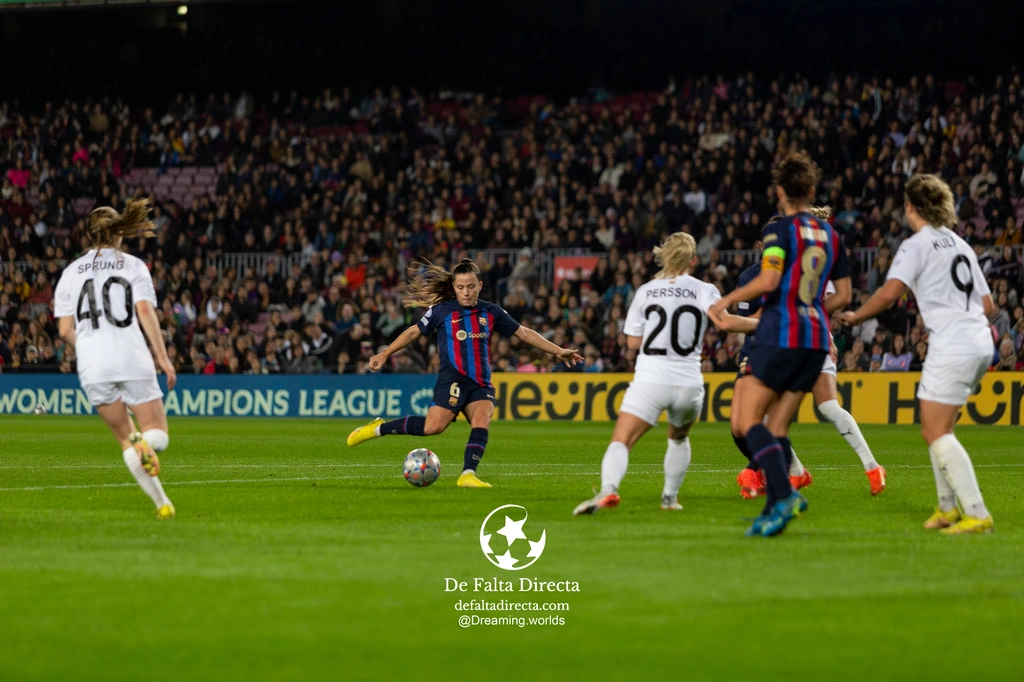 Partido correspondiente a la Women's Champions League 2023