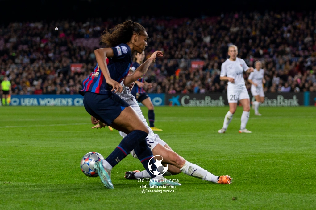 Partido correspondiente a la Women's Champions League 2023
