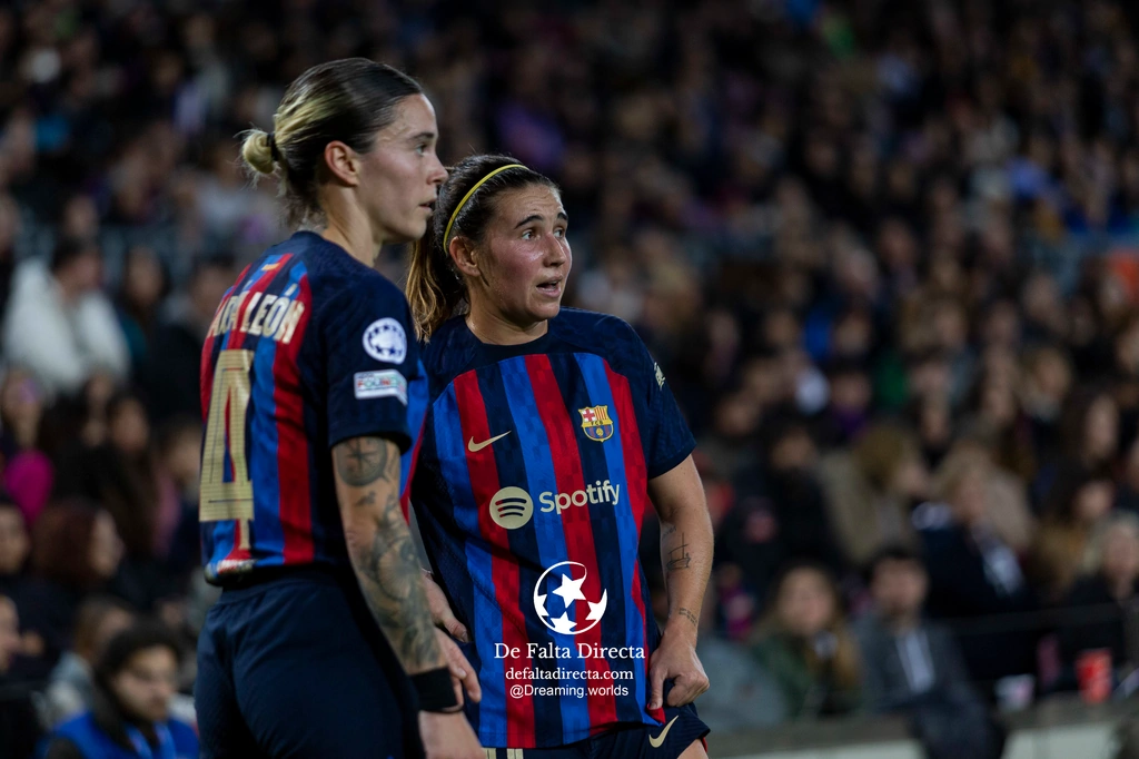 Partido correspondiente a la Women's Champions League 2023