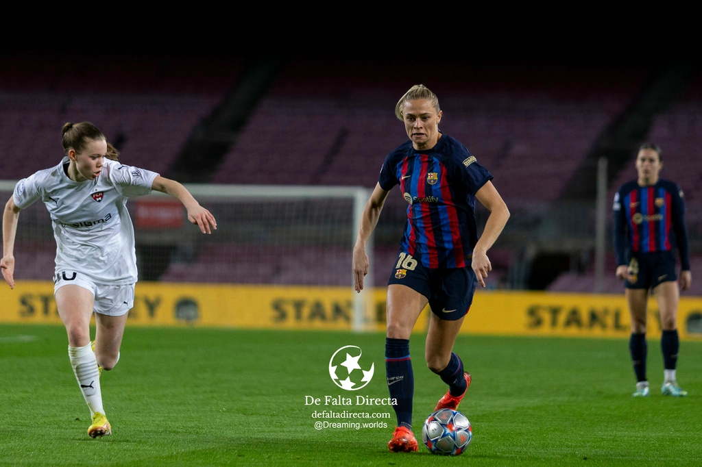 Partido correspondiente a la Women's Champions League 2023