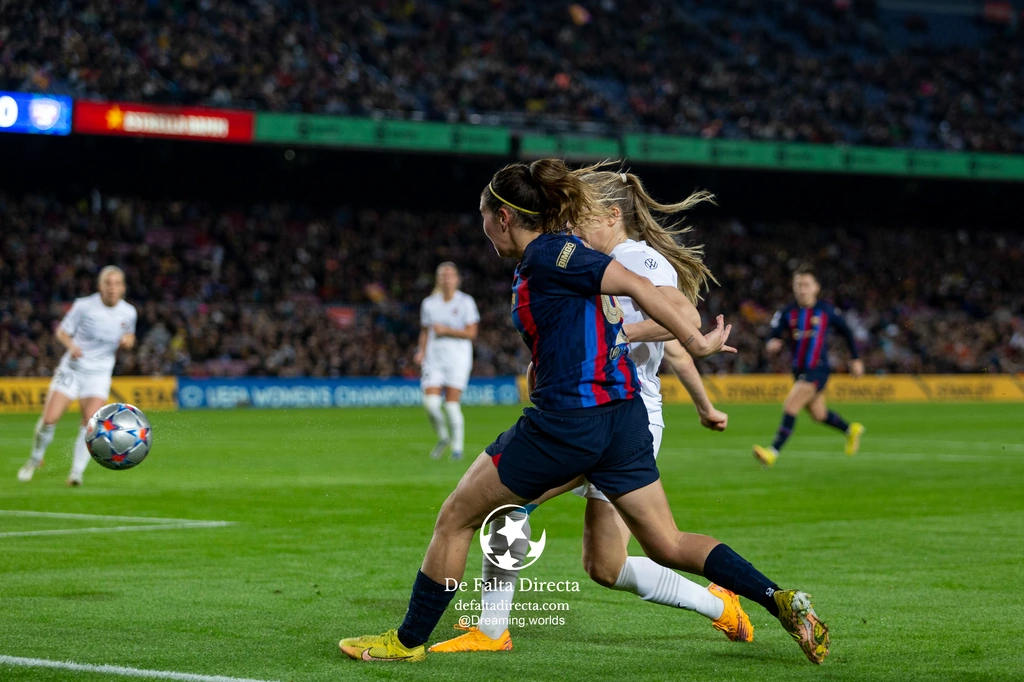 Partido correspondiente a la Women's Champions League 2023