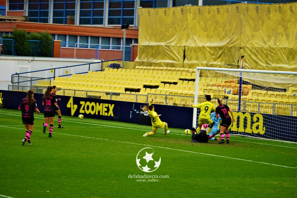 Villarreal CF 2-3 Sporting Club de Huelva. Finetwork liga F. Fútbol Femenino