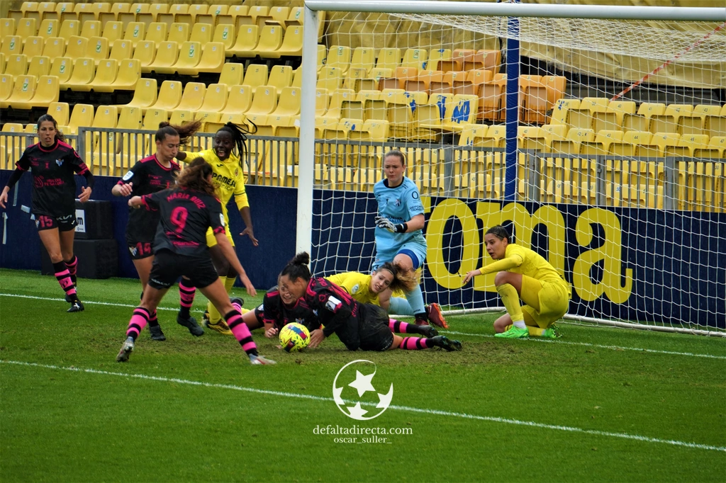 Villarreal CF 2-3 Sporting Club de Huelva. Finetwork liga F. Fútbol Femenino
