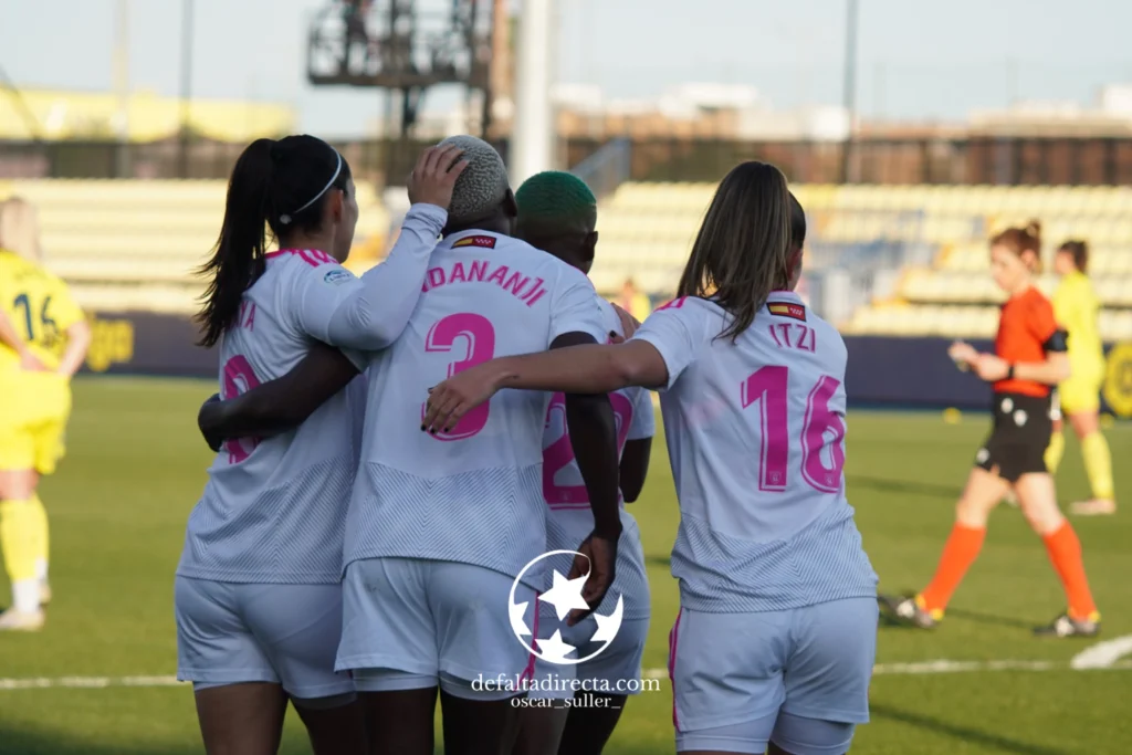 VCFF 0-3 Madrid CFF 
galería del partido de fútbol femenino la liga f Finetwok Villarreal 