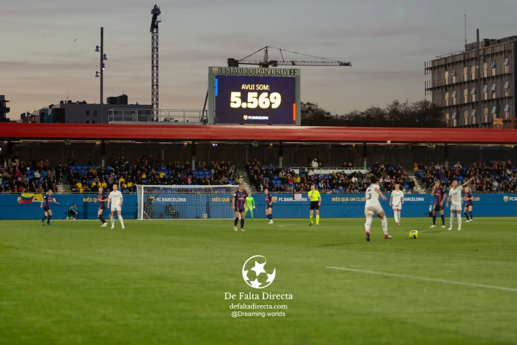 Fútbol Club Barcelona - Real Madrid en Finetwork Liga F