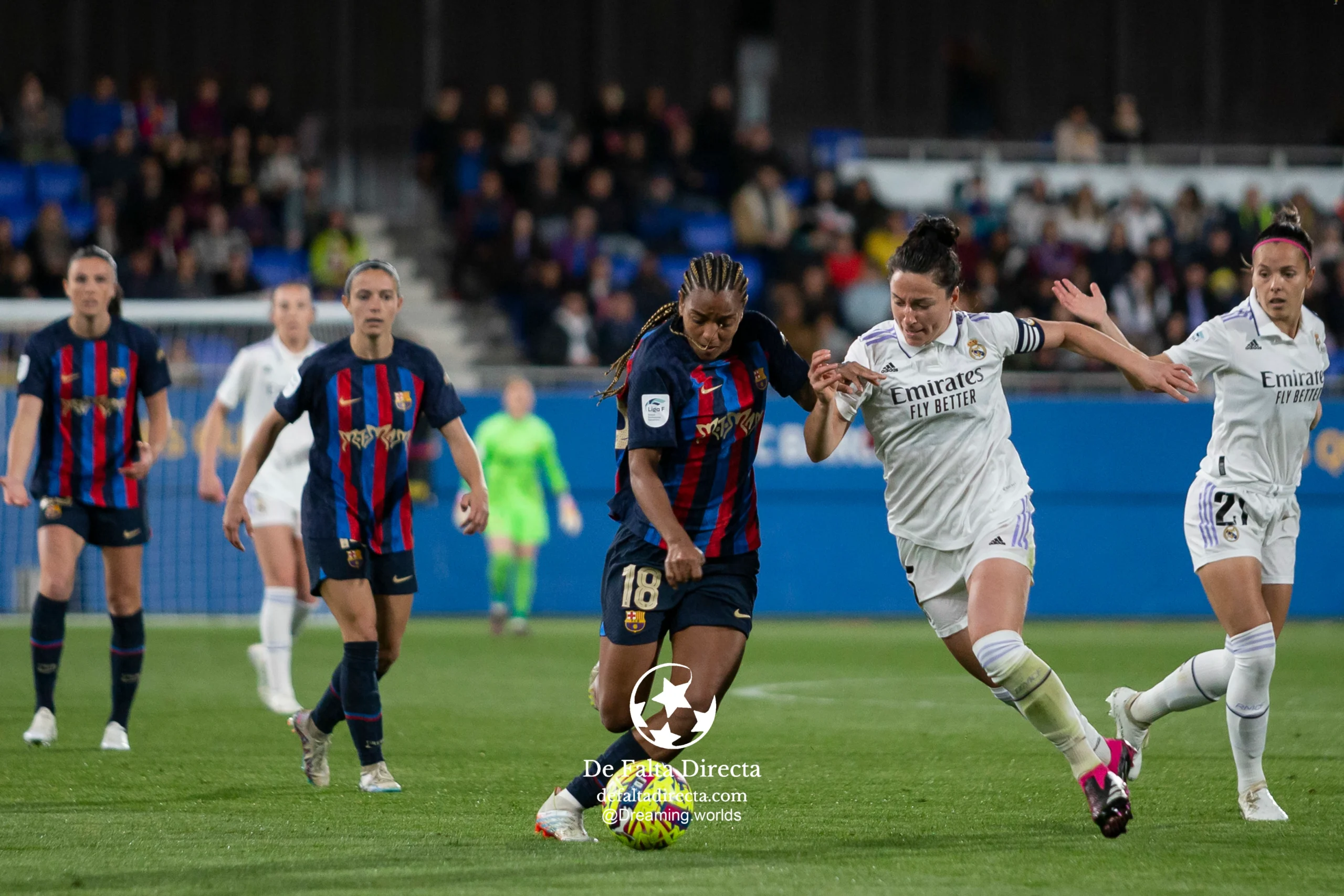 Fútbol Club Barcelona - Real Madrid en Finetwork Liga F