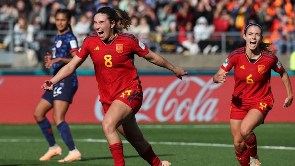 España vence a Países Bajos y alcanza su primera semifinal en la Copa Mundial Femenina