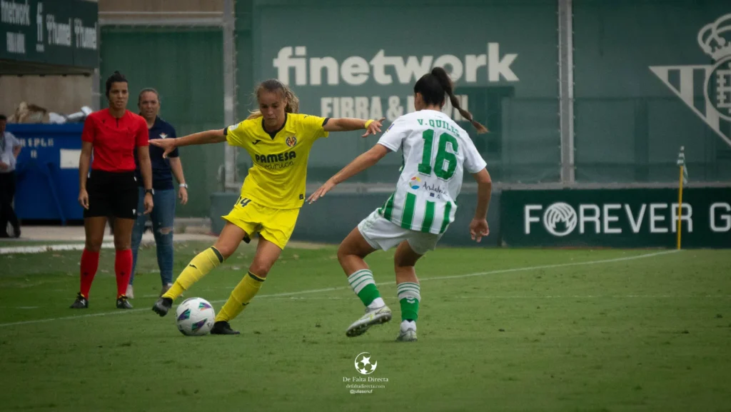 Betis 1 - 0 Villarreal Liga F en su segunda jornada