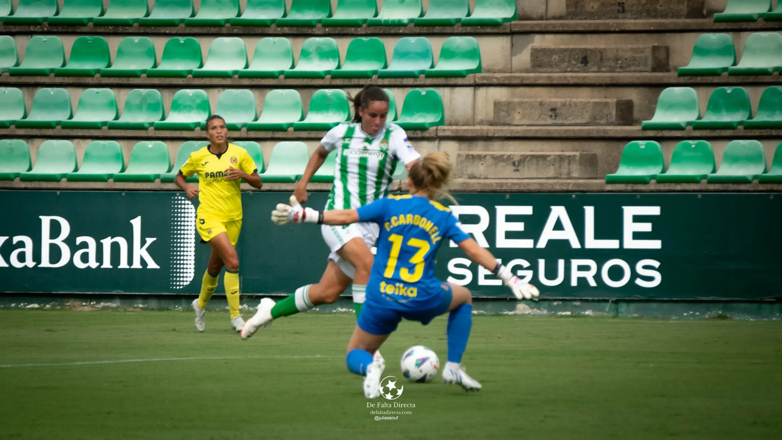 Betis 1 - 0 Villarreal Liga F en su segunda jornada