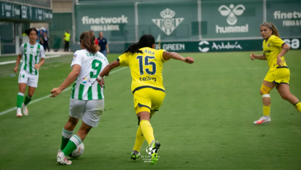 Betis 1 - 0 Villarreal Liga F en su segunda jornada
