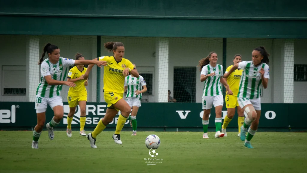 Betis 1 - 0 Villarreal Liga F en su segunda jornada