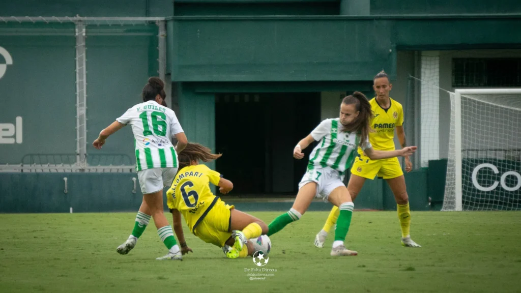 Betis 1 - 0 Villarreal Liga F en su segunda jornada