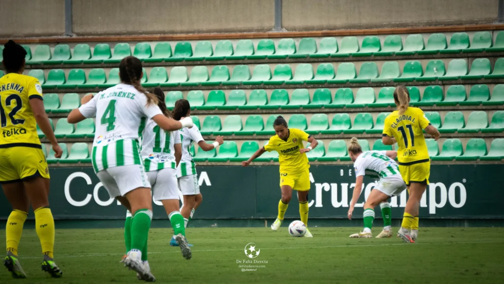 Betis 1 - 0 Villarreal Liga F en su segunda jornada
