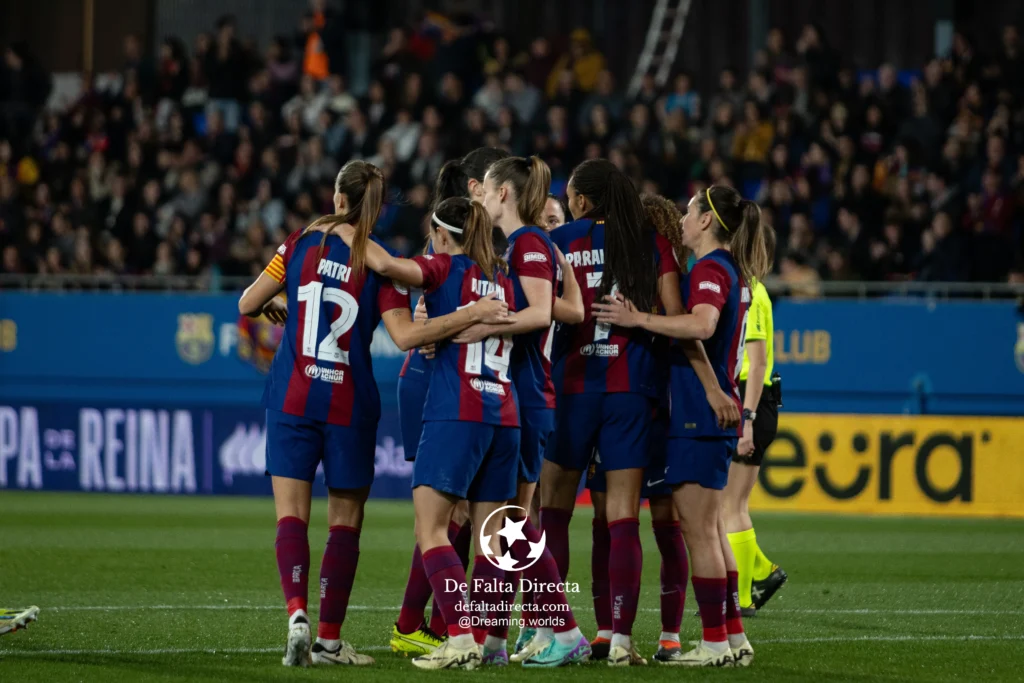 Copa de la Reina FCBF 8-0 Sevilla FCF 
