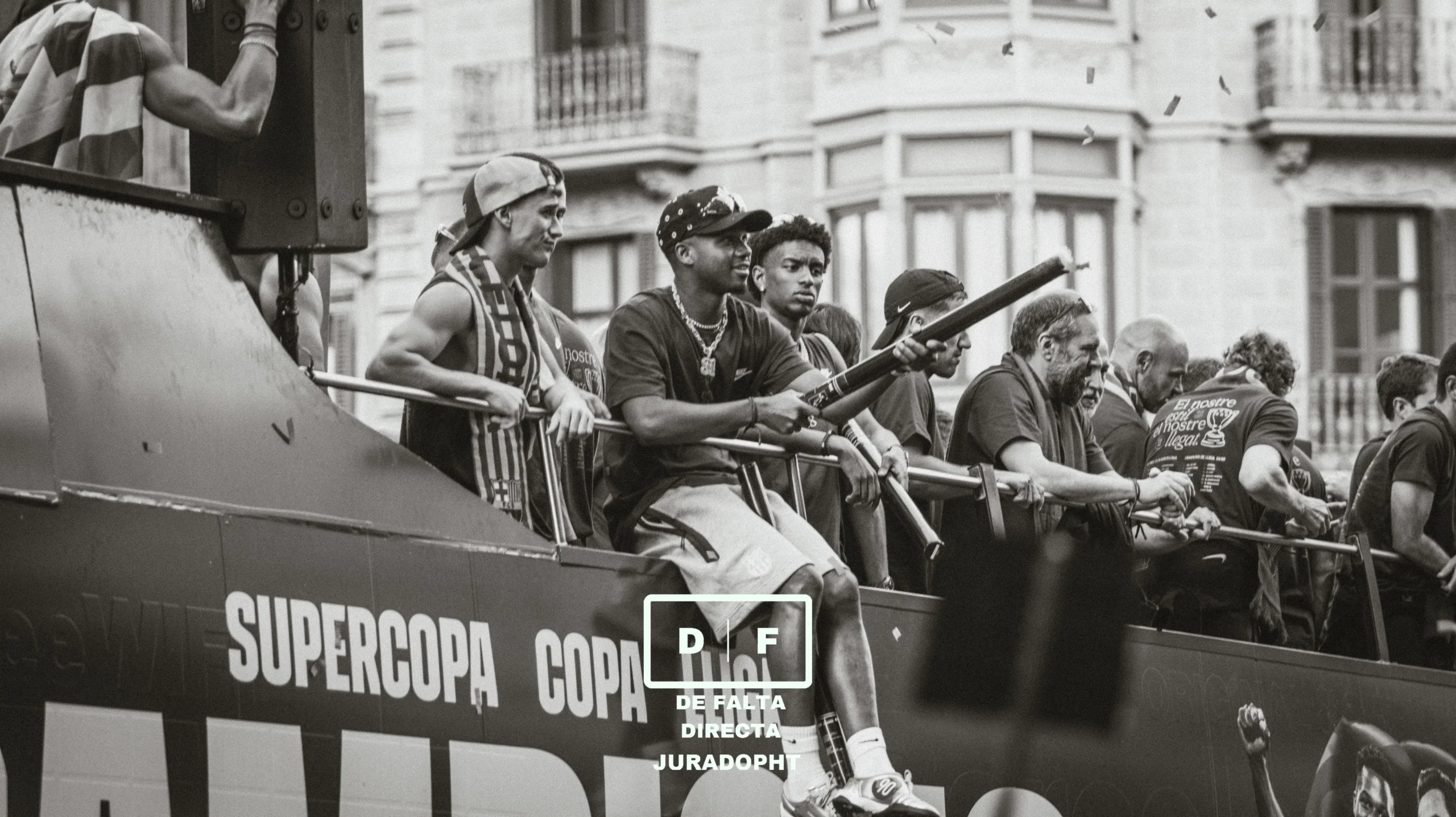 Celebración campeones de liga del FC Barcelona