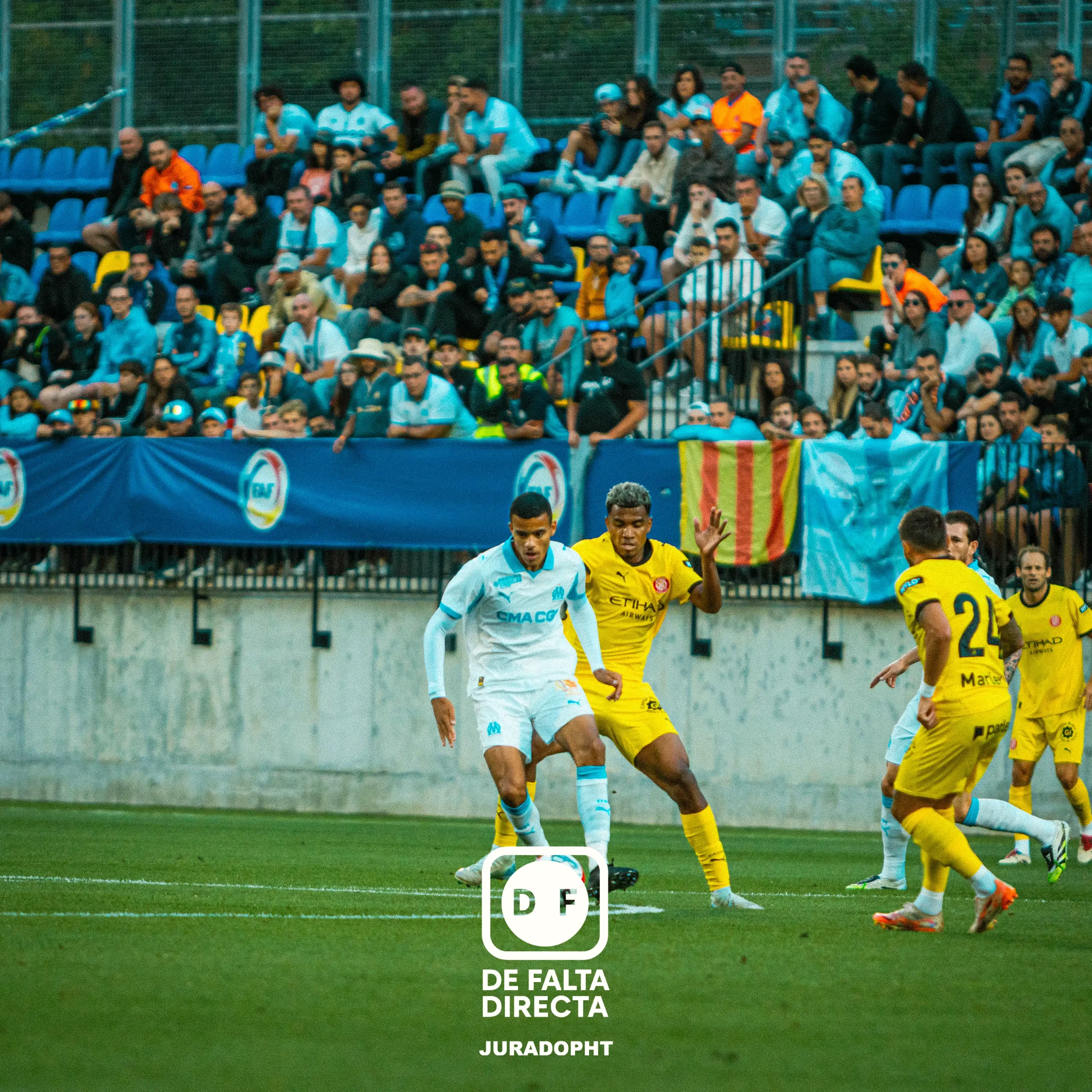 Olymplique de Marsella 2 - Girona 0