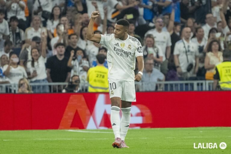 Mbappé decide el duelo ante Osasuna de un Real Madrid “gris”