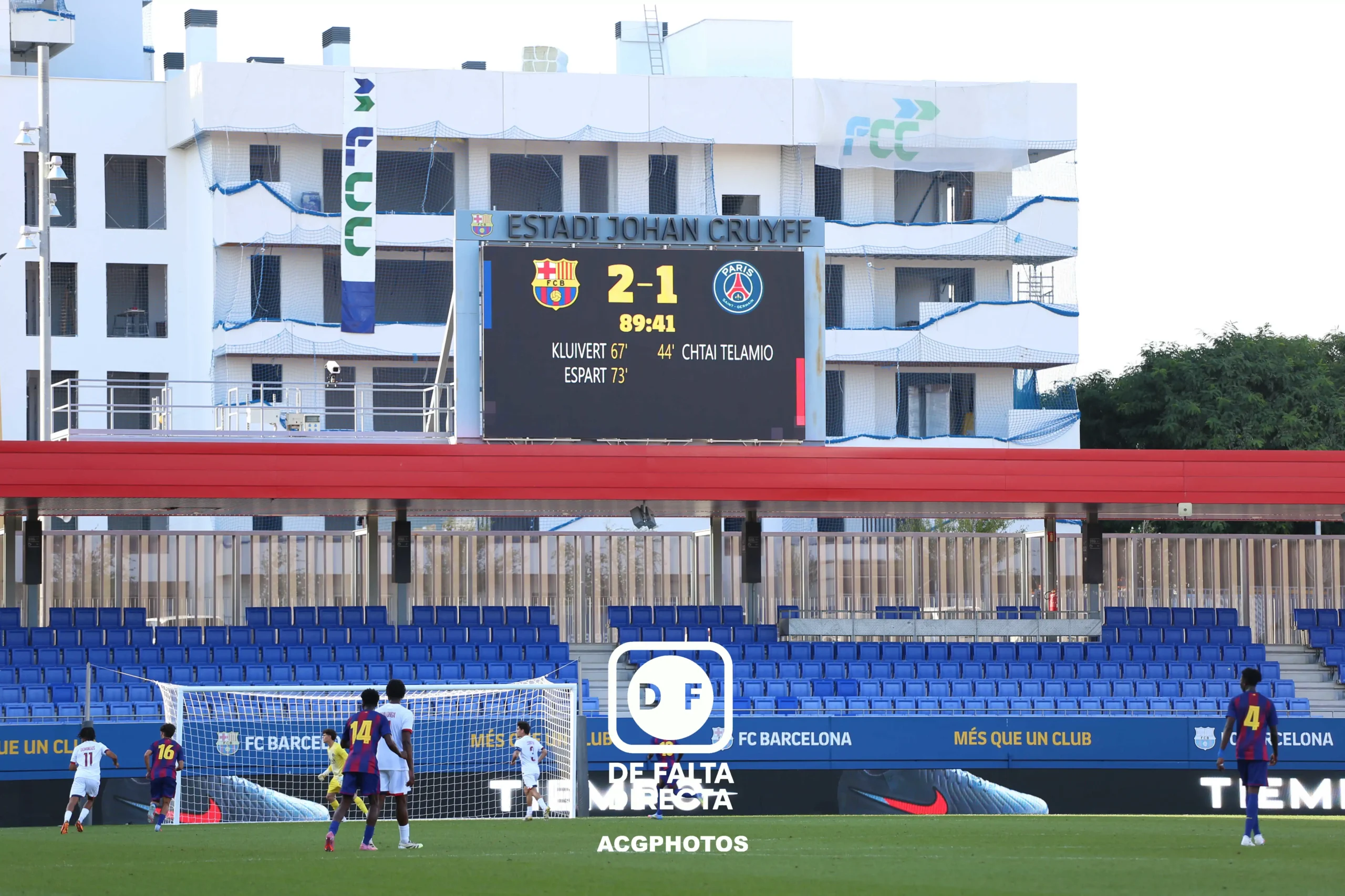 Cantera FC Barcelona 2 - 1 PSG