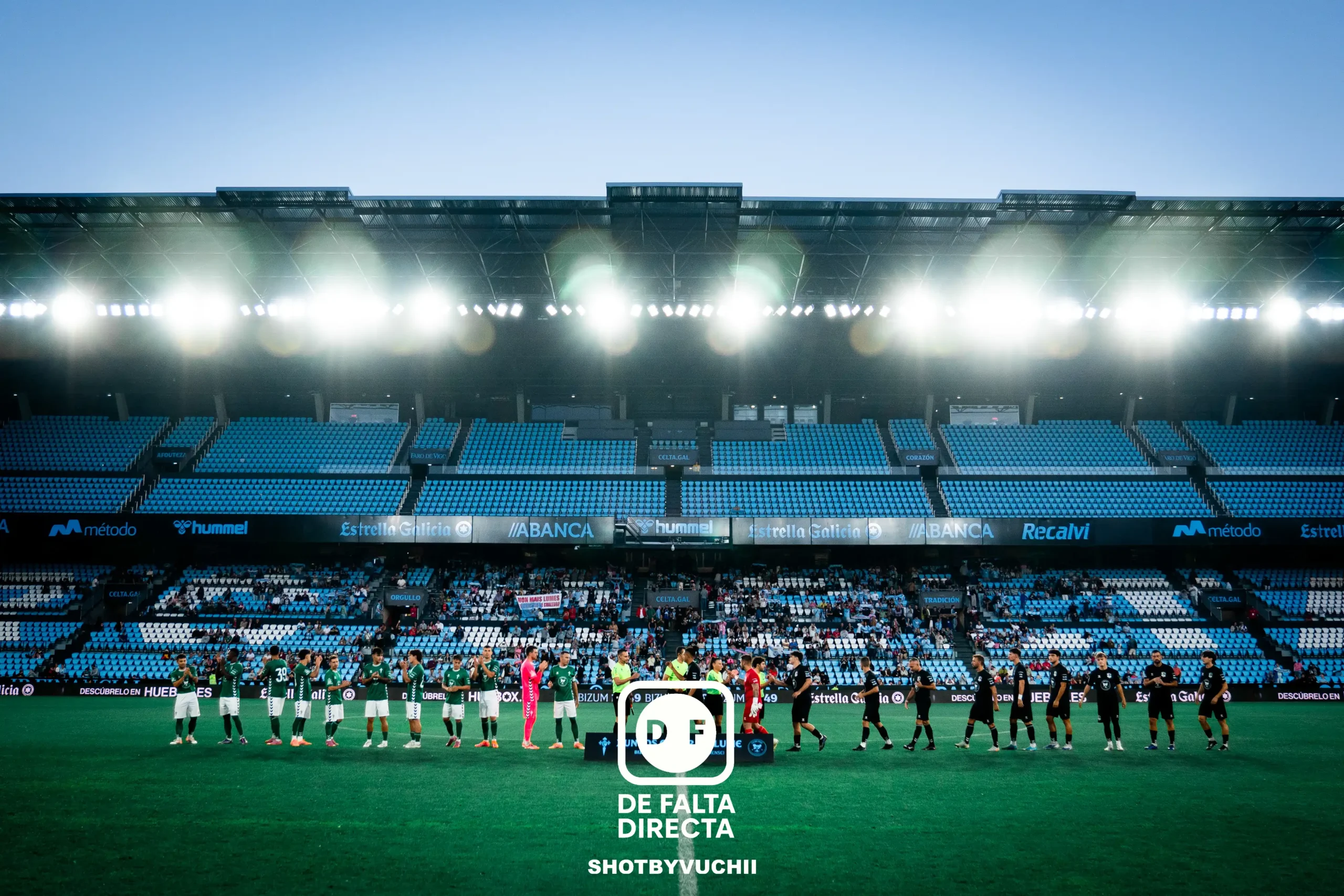 Celta vs selección de Ourense