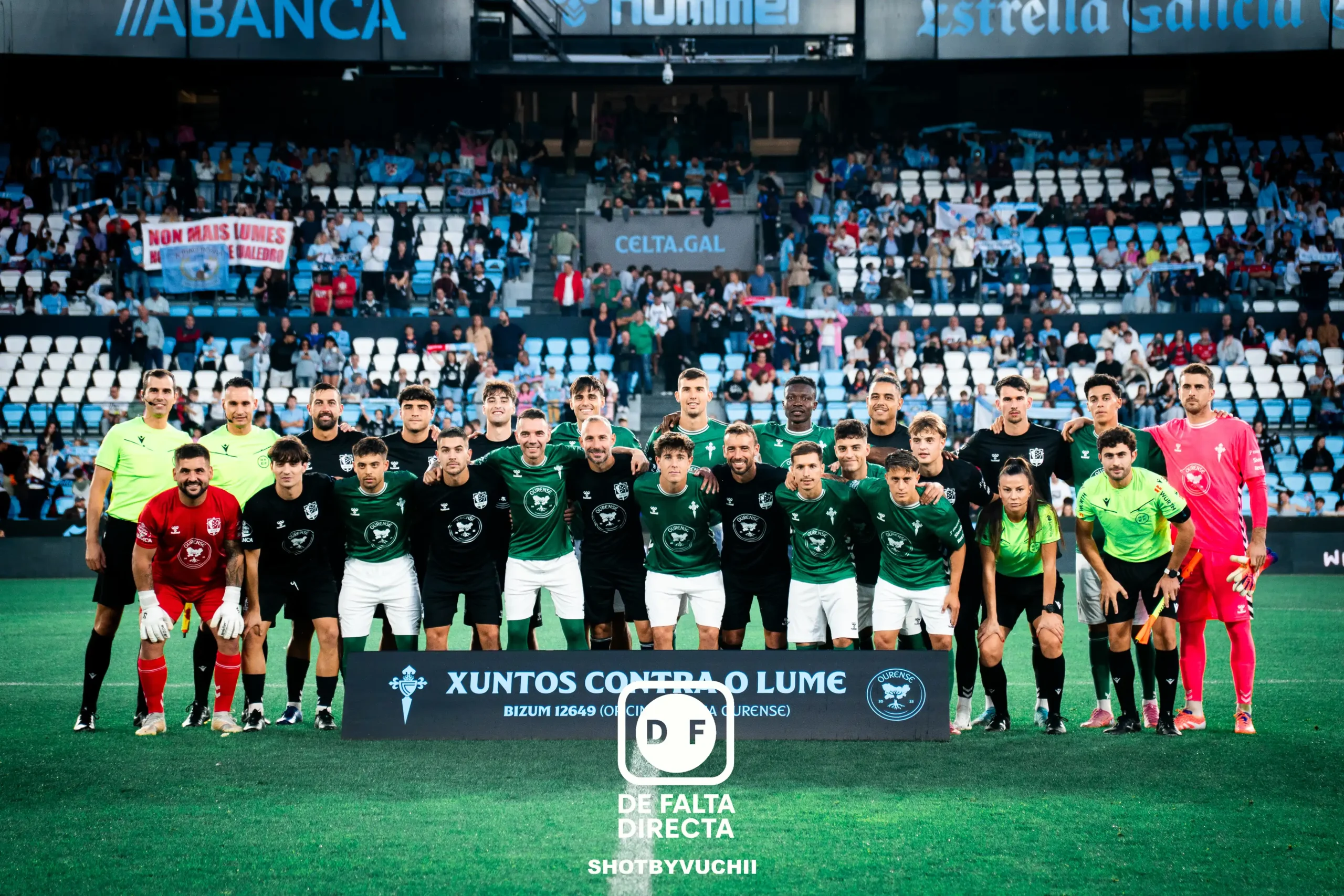 Celta vs selección de Ourense