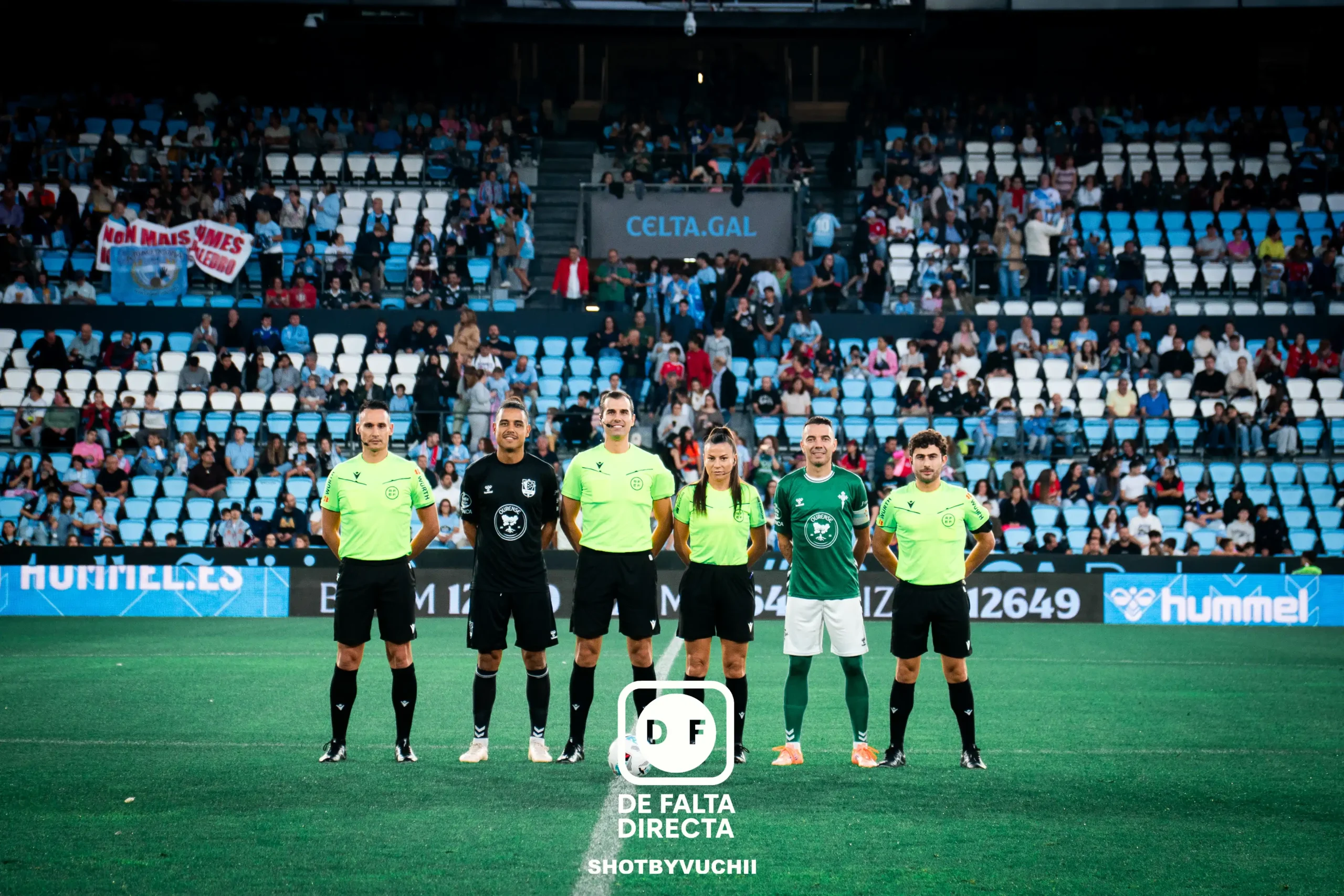 Celta vs selección de Ourense