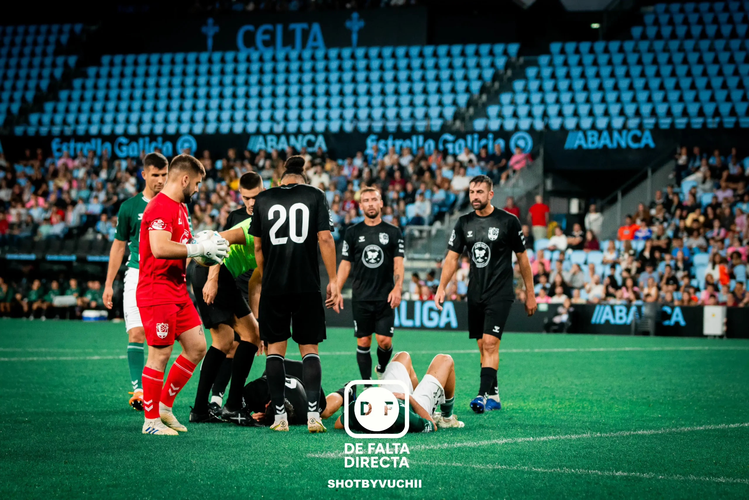 Celta vs selección de Ourense