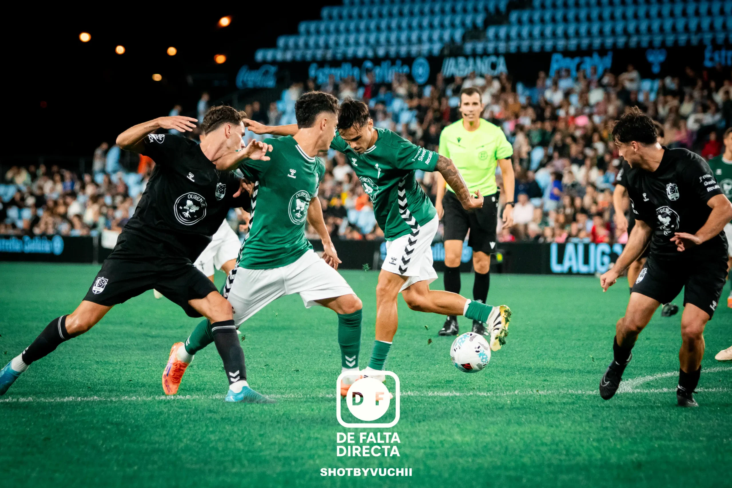 Celta vs selección de Ourense
