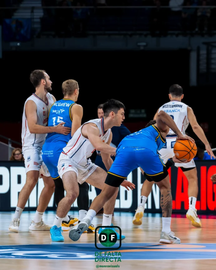 Estudiantes - Obradoiro con el resultado de 77 a 79