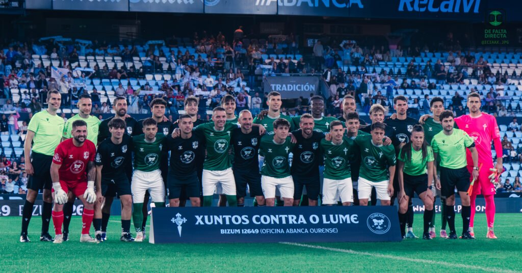 Celta vs selección de Ourense