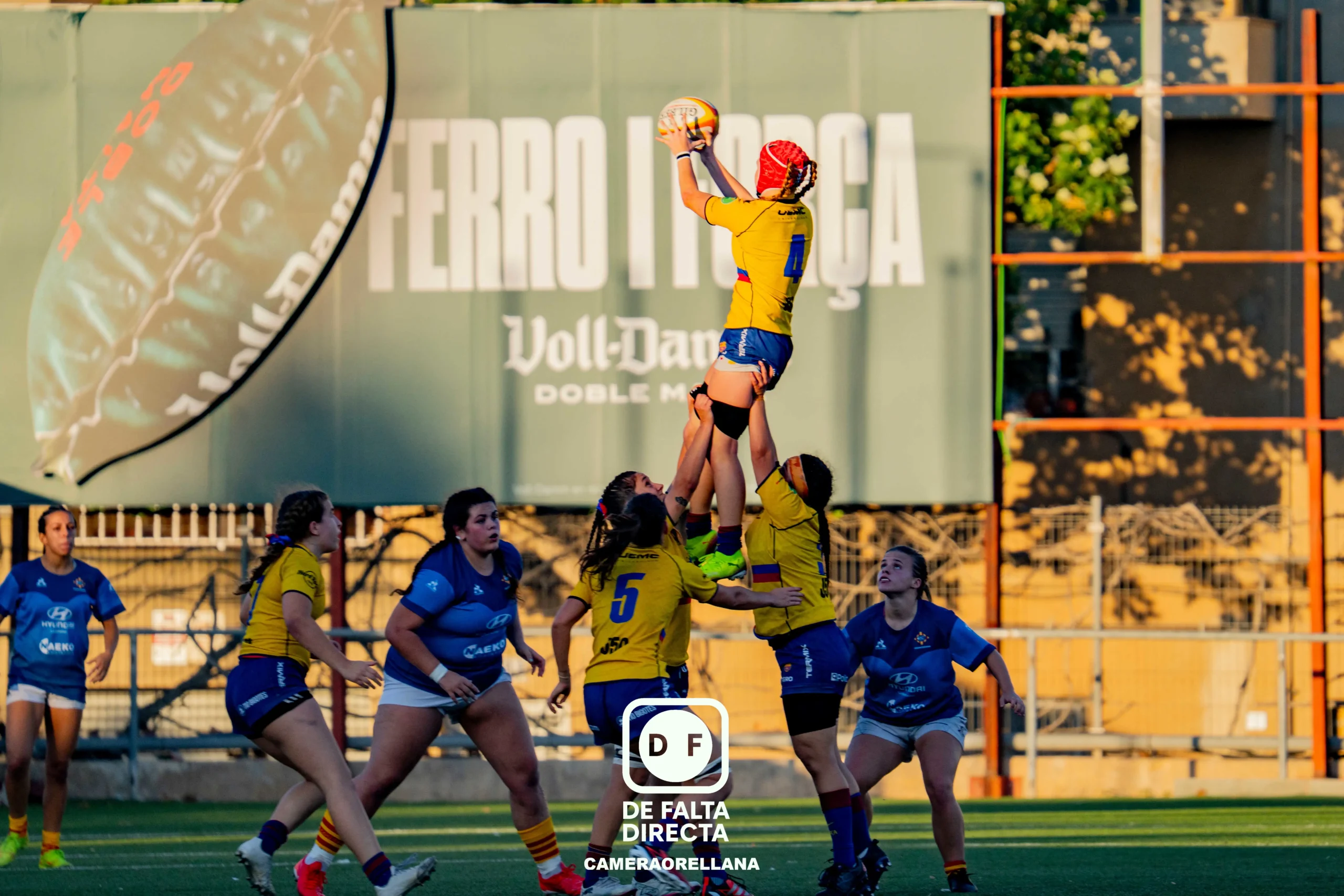 Rugby División de honor femenina UE Santboiana 0-50 FC Barcelona